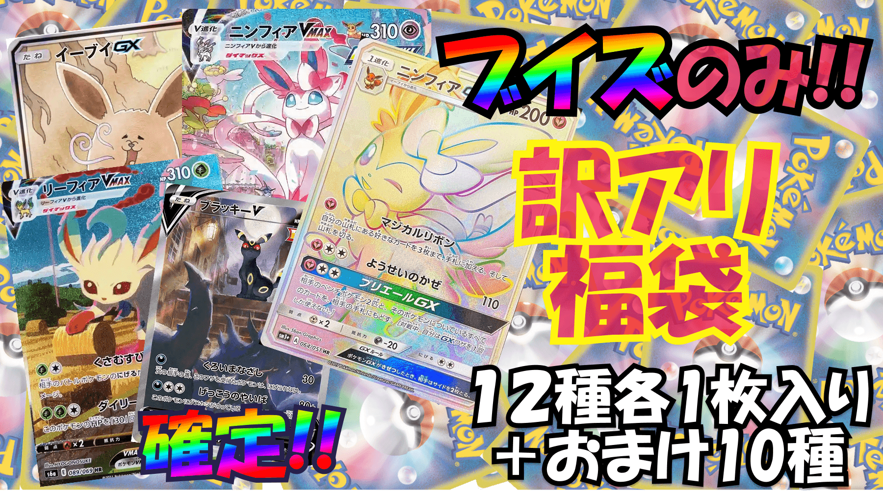 ブイズのみ!!訳アリ福袋(45万）