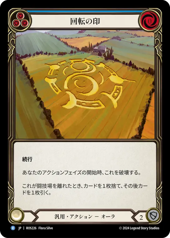 回転の印