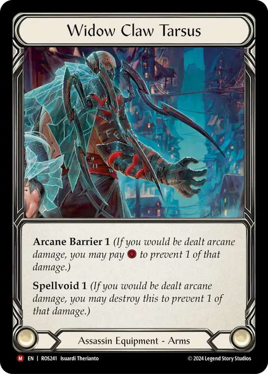 Widow Claw Tarsus Cold