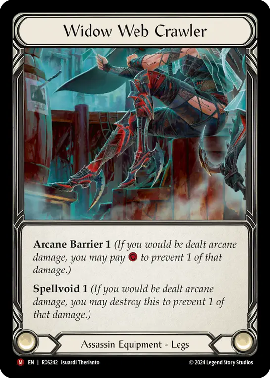 Widow Web Crawler Cold