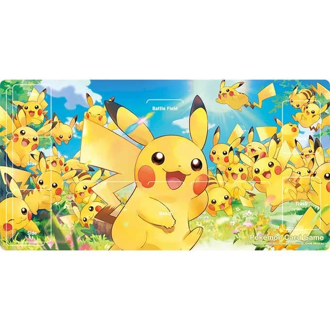 ラバープレイマット ピカチュウ大集合