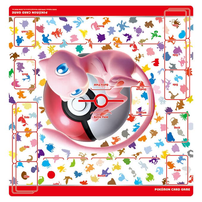 全商品オープニング価格！ ラバープレイマット フルサイズ ｜ポケカシングルカード ミュウ ポケモンカードゲーム