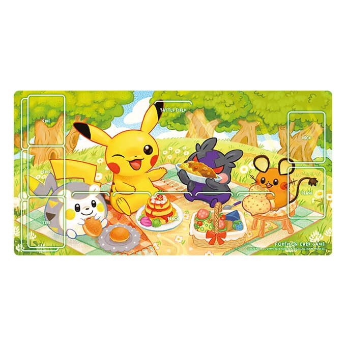 ラバープレイマット ピカチュウ＆モルペコ