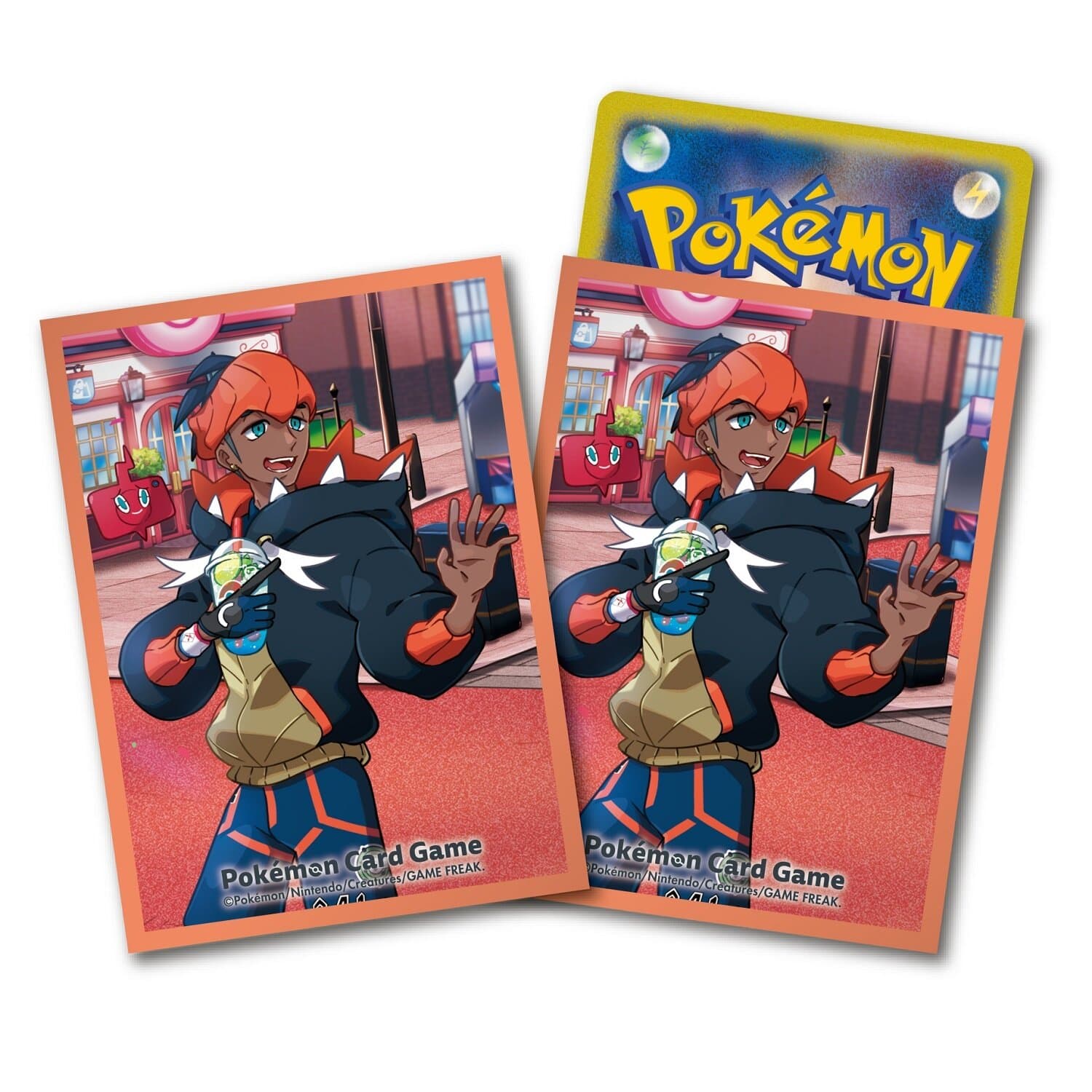 デッキシールド POKÉMON TRAINERS Off Shot! キバナ