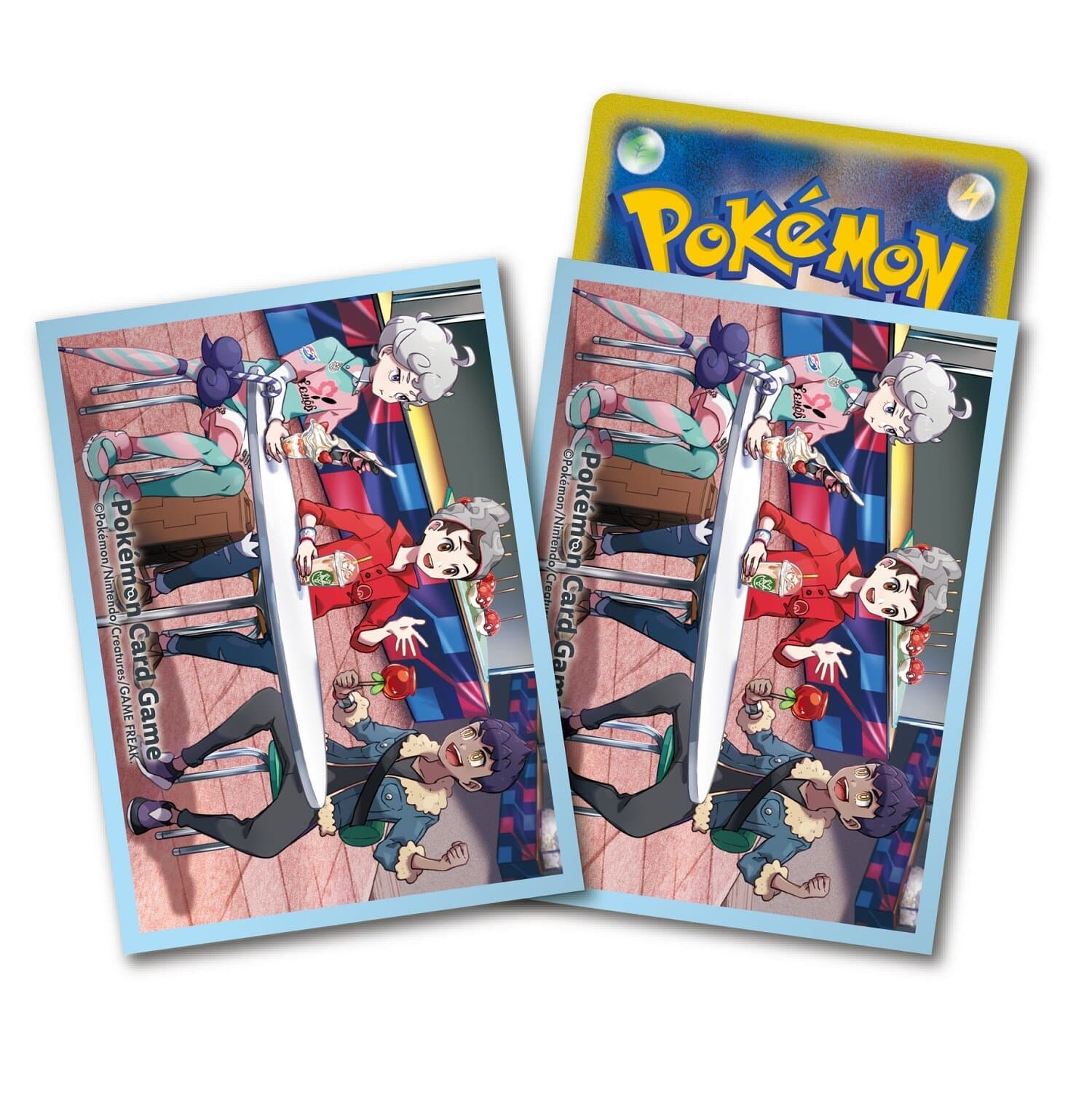 デッキシールド POKÉMON TRAINERS Off Shot! マサル＆ホップ＆ビート