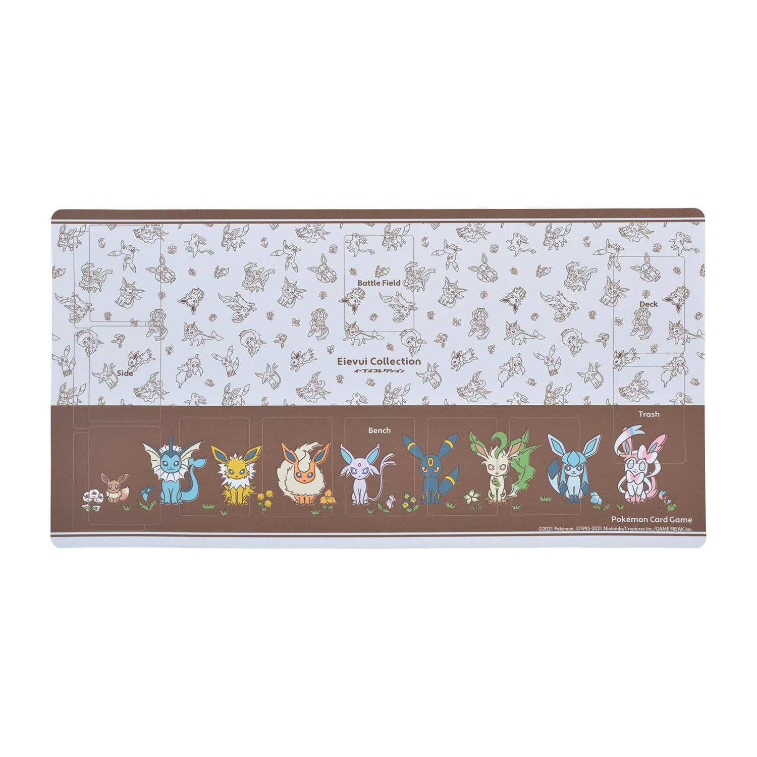 大切な人へのギフト探し ラバープレイマット ｜ポケカシングルカード Collection Eievui ポケモンカードゲーム