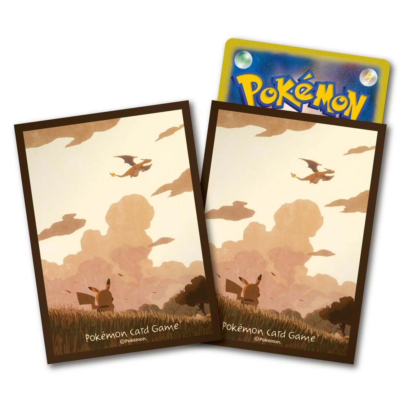 福袋 セール デッキシールド ピカチュウと空 ｜ポケカシングルカード通販 ポケモンカードゲーム