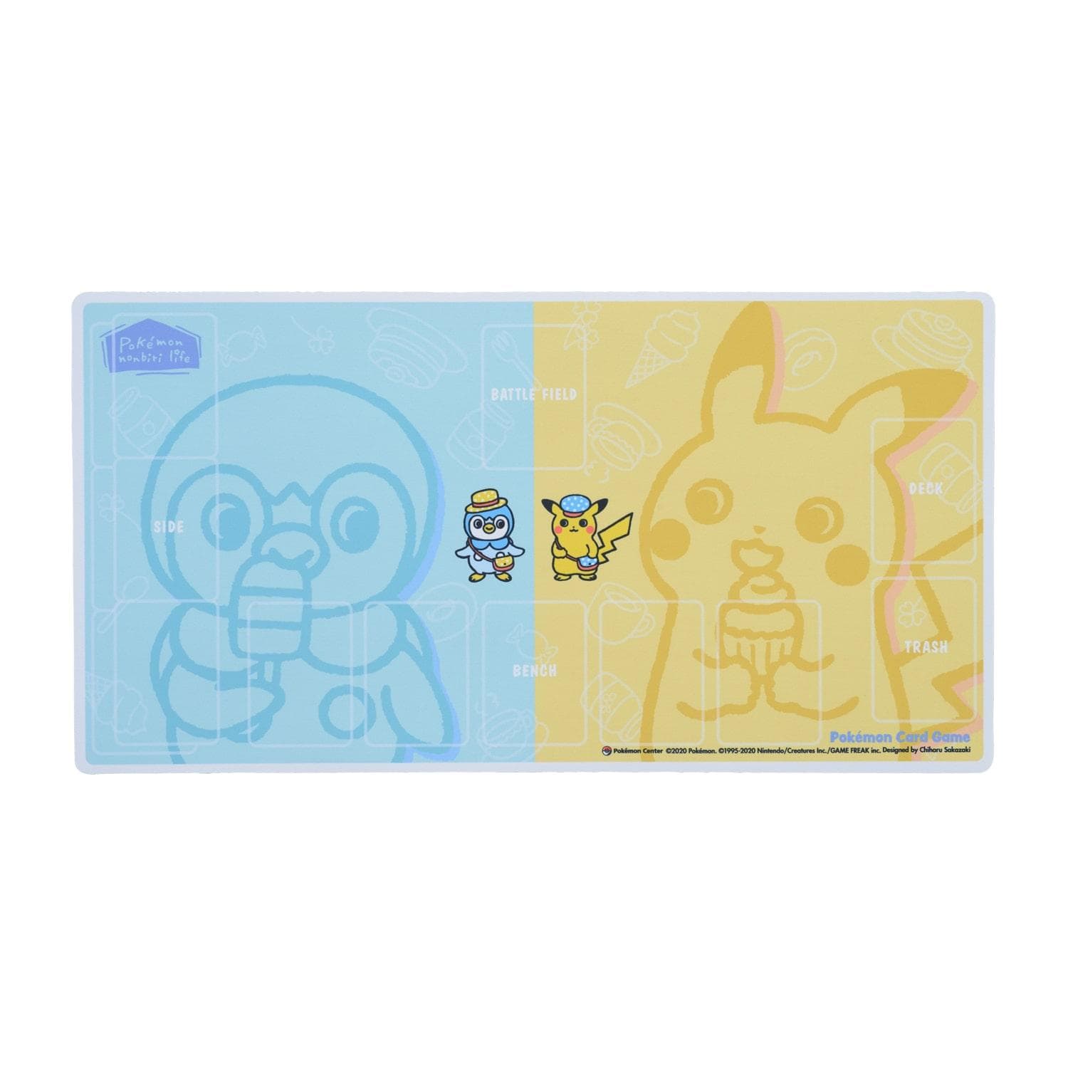 ラバープレイマット Pokémon のんびりライフ