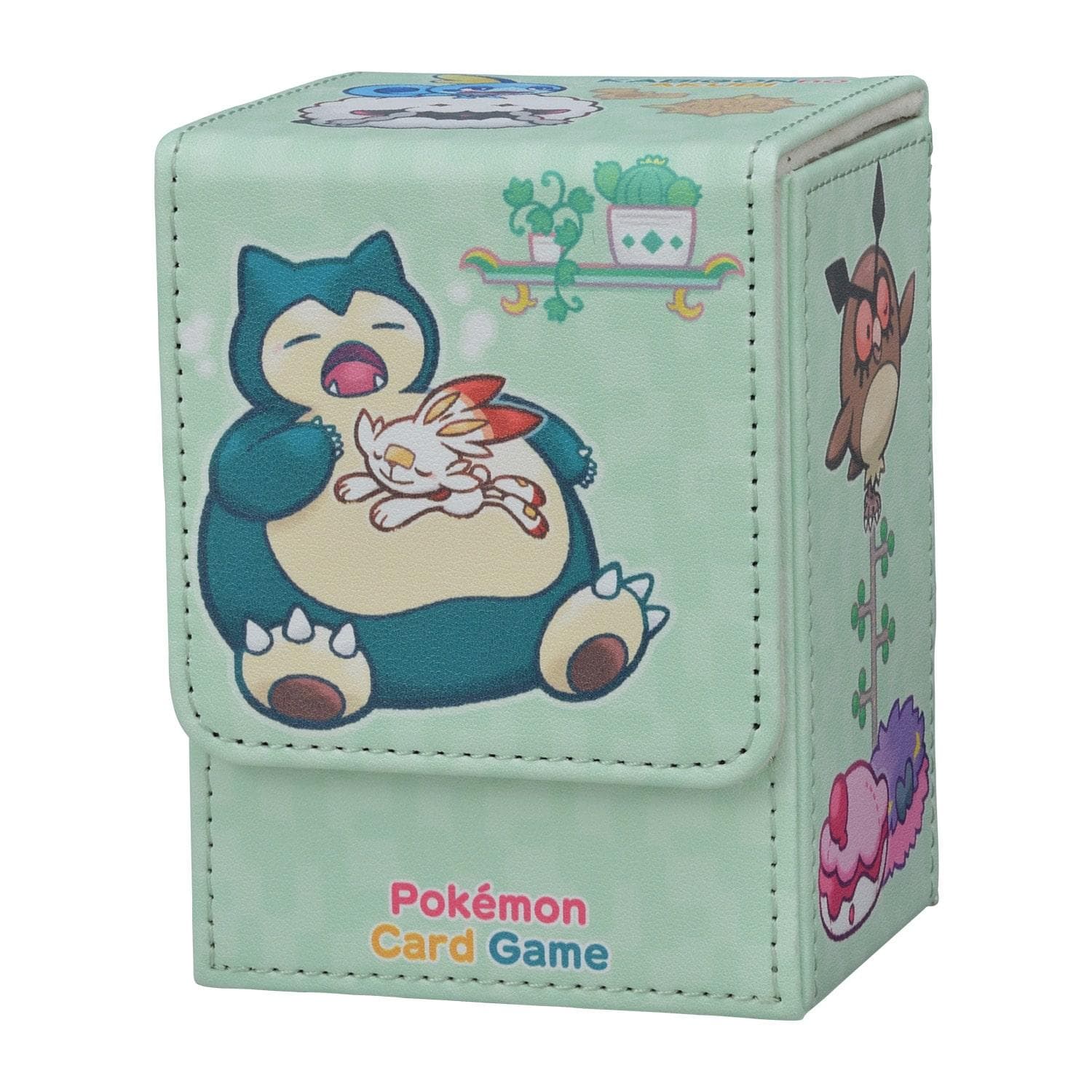 格安 フリップデッキケース ｜ポケカシングルカード カビゴンのあくび ポケモンカードゲーム