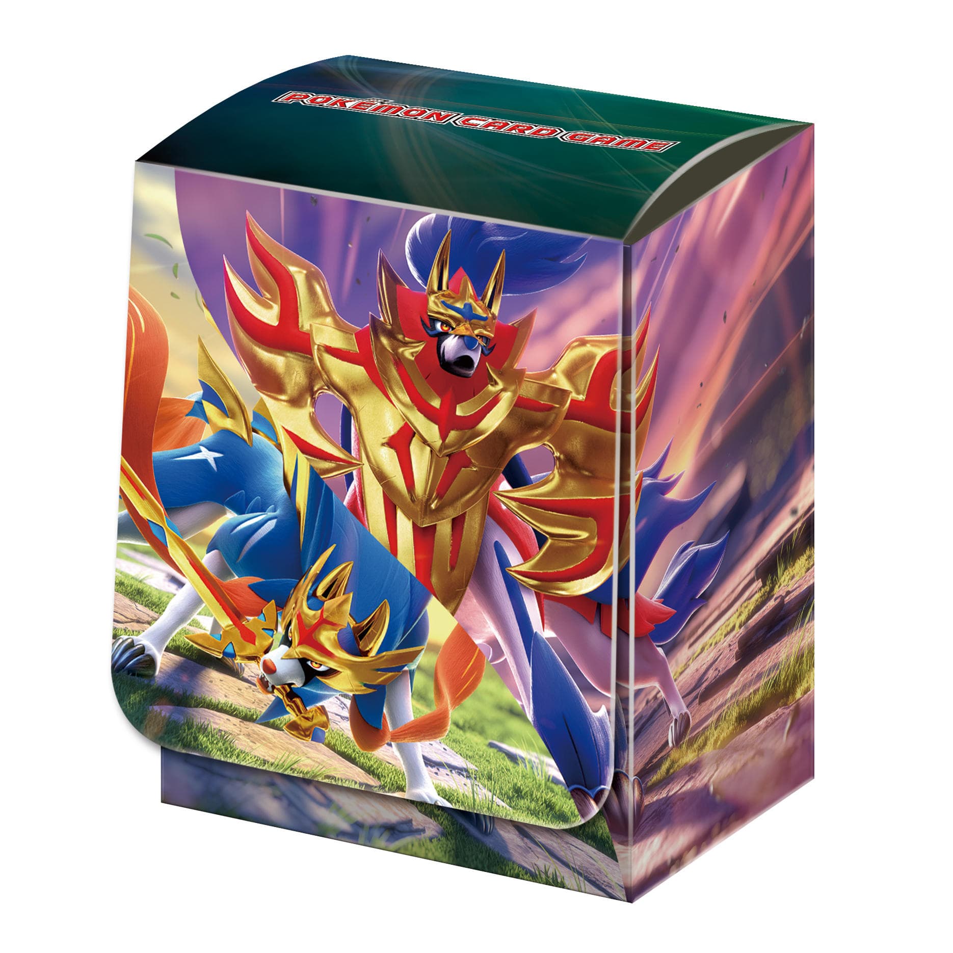 ザシアン＆ザマゼンタ デッキケース・スリーブ 新品未使用品 Amazon | ポケモンカードゲーム SJ [ザシアン＆ザマゼンタ