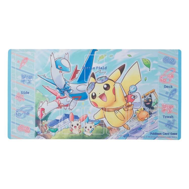 【当店一番人気】 ラバープレイマット ラティアス・ラティオスに乗って ｜ポケカ ポケモンカードゲーム