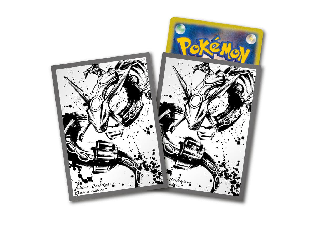 ポケモンカード デッキシールド 墨絵レックウザ Amazon | ポケモンカードゲーム デッキシールド レックウザ 墨絵