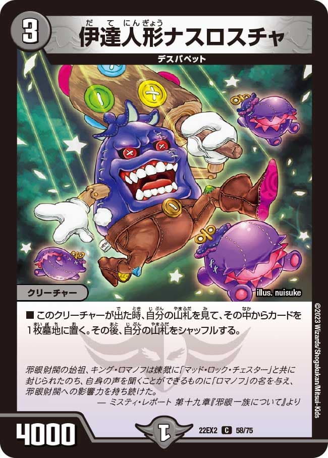 伊達人形ナスロスチャ