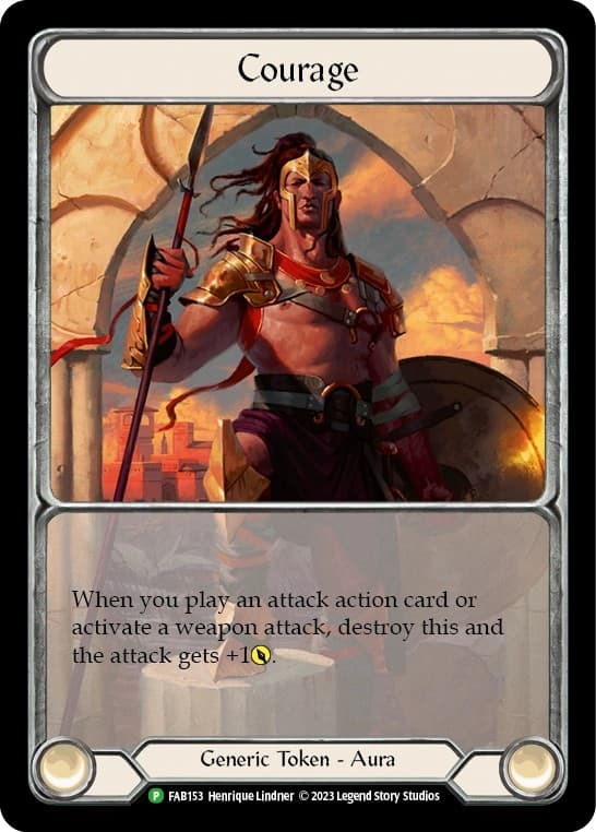 Courage Cold Extended Art