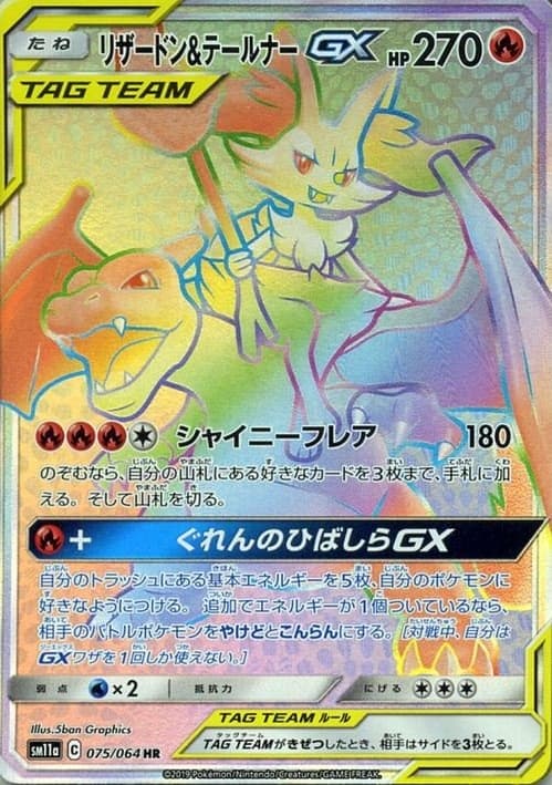 リザードン&テールナーGX