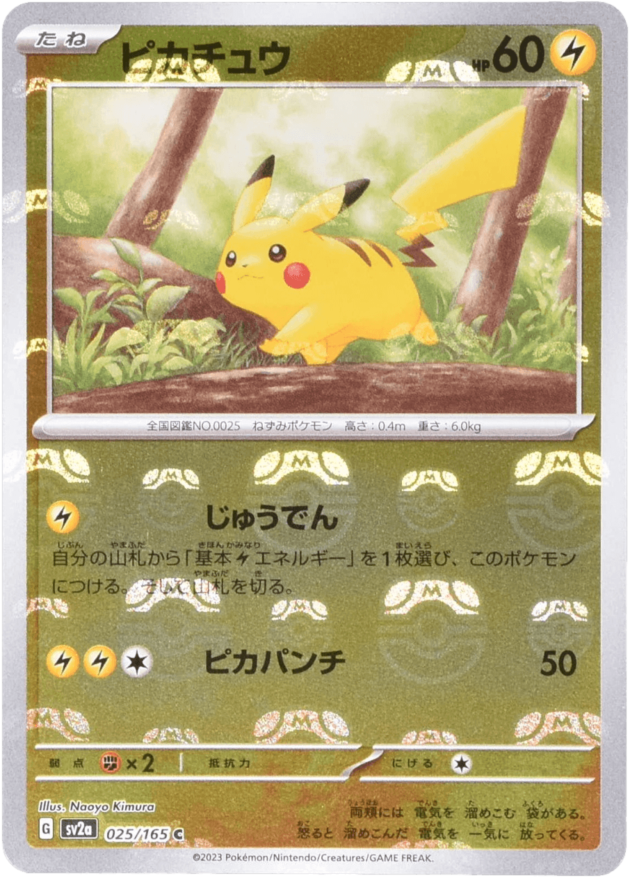 ピカチュウ マスターボールミラー