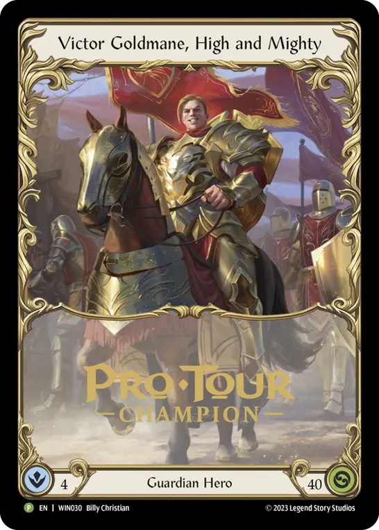 Victor Goldmane, High and Mighty Cold Extended Art