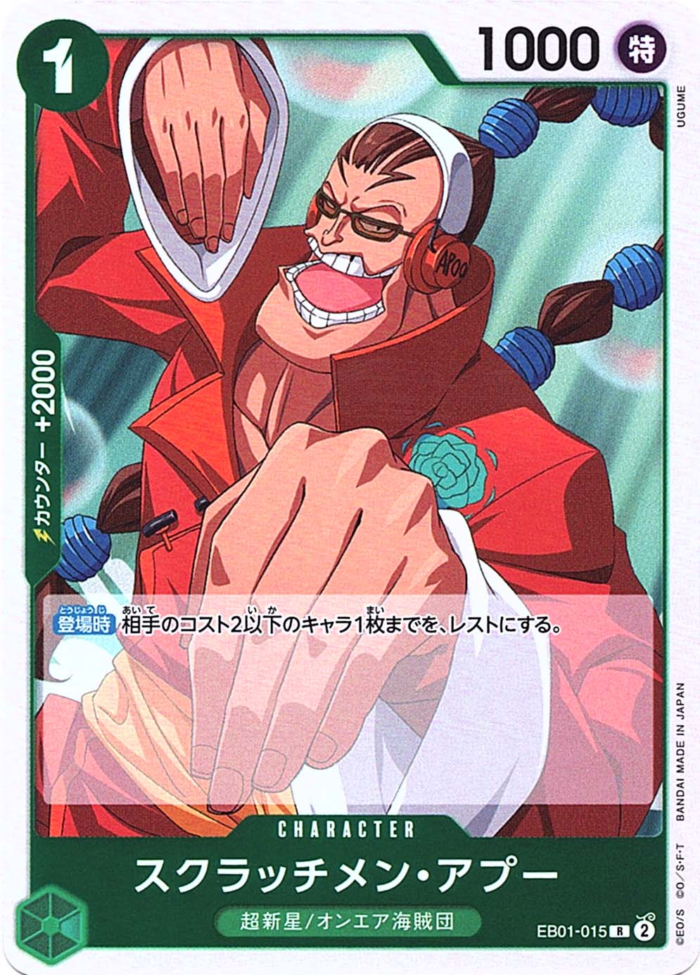 スクラッチメン・アプー
