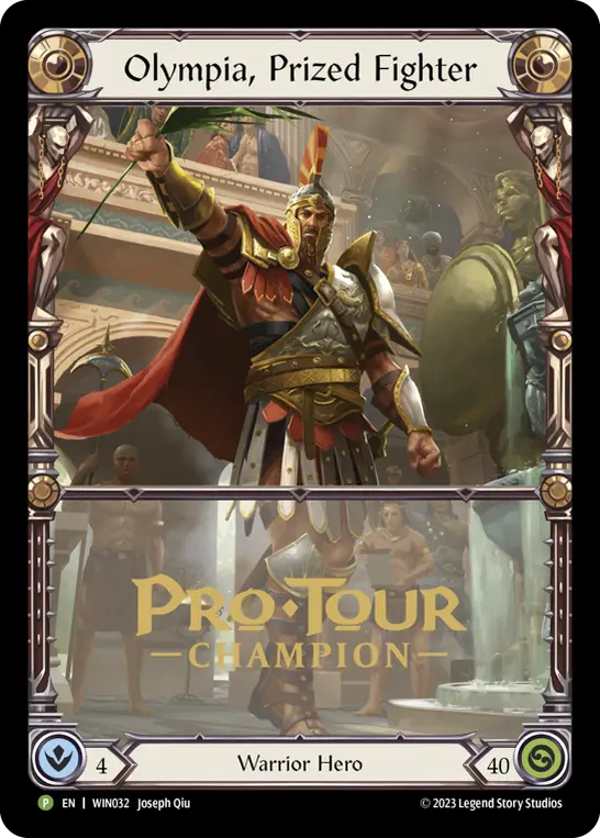 Olympia, Prized Fighter Cold Extended Art