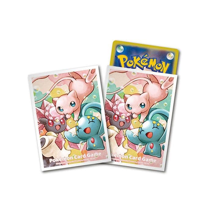 デッキシールド ミュウ＆マナフィ＆ディアンシー