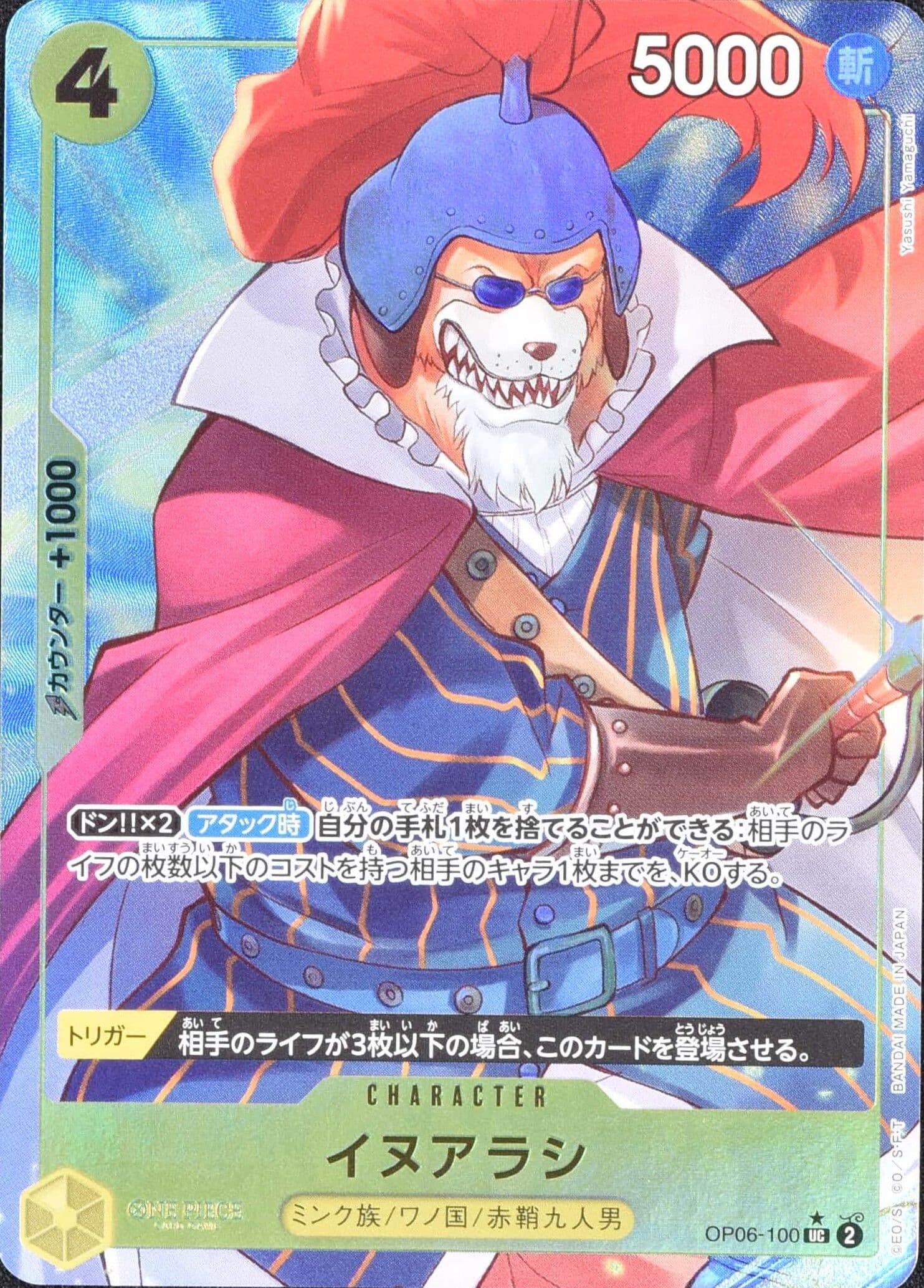 イヌアラシ フルアートFoil