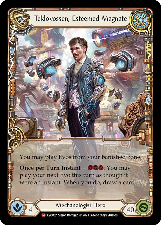 Teklovossen, Esteemed Magnate Cold Extended Art