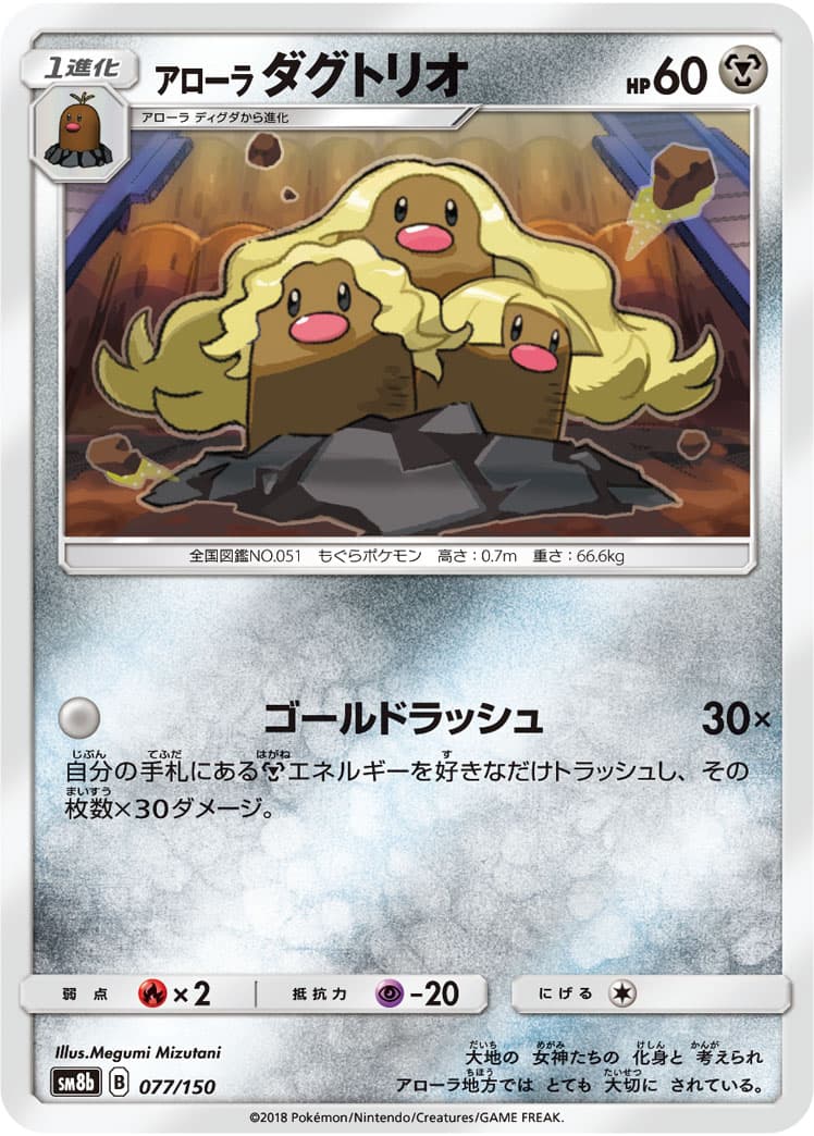 アローラダグトリオ ミラー