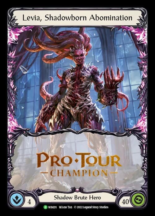 Levia, Shadowborn Abomination Cold Extended Art