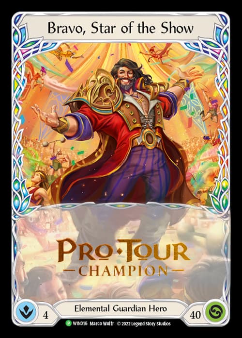 Bravo, Star of the Show Cold Extended Art