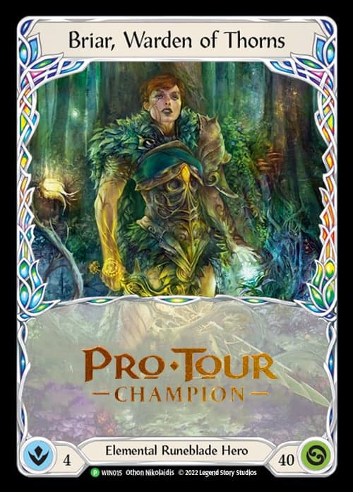 Briar, Warden of Thorns Cold Extended Art