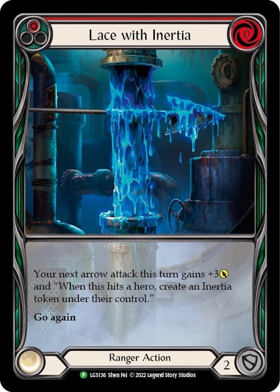 Lace with Inertia Rainbow Extended Art