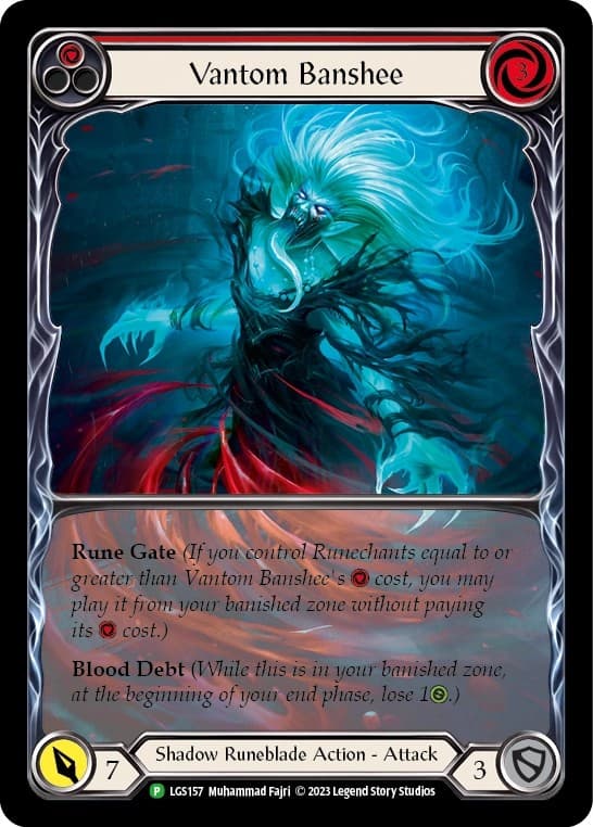 Vantom Banshee Rainbow Extended Art
