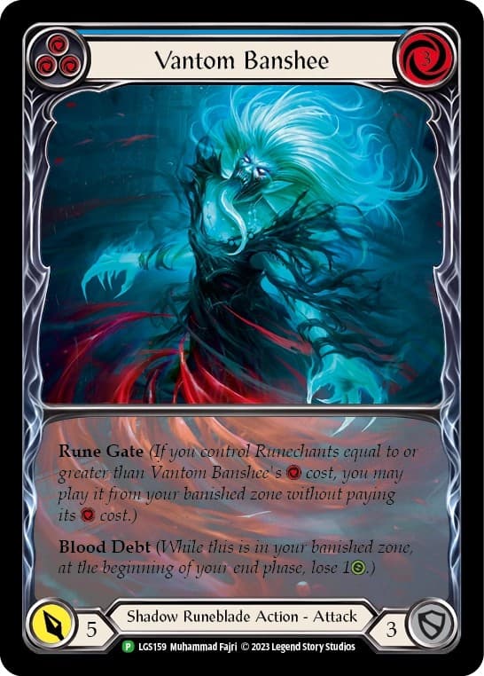 Vantom Banshee Rainbow Extended Art