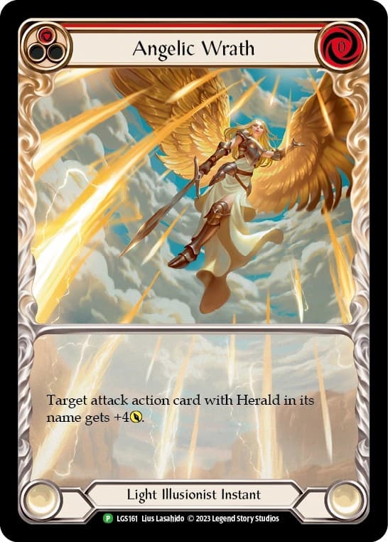 Angelic Wrath Rainbow Extended Art