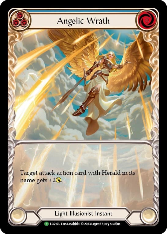 Angelic Wrath Rainbow Extended Art