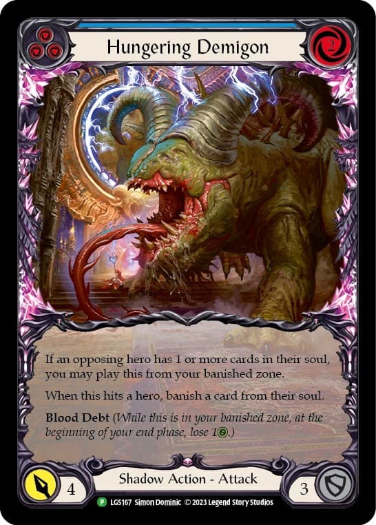 Hungering Demigon Rainbow Extended Art