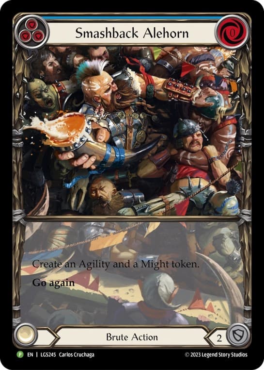 Smashback Alehorn Rainbow Extended Art