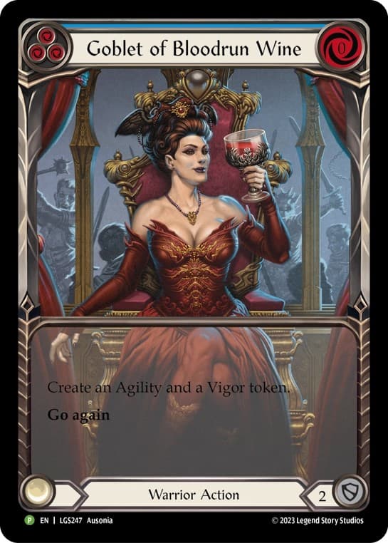 Goblet of Bloodrun Wine Rainbow Extended Art