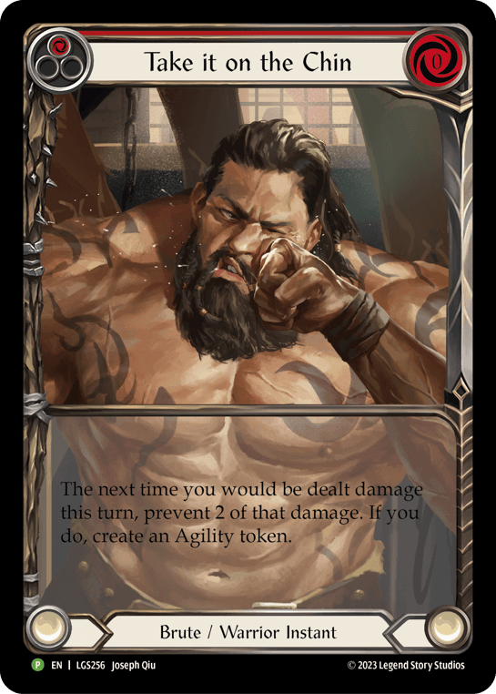 Take it on the Chin Rainbow Extended Art